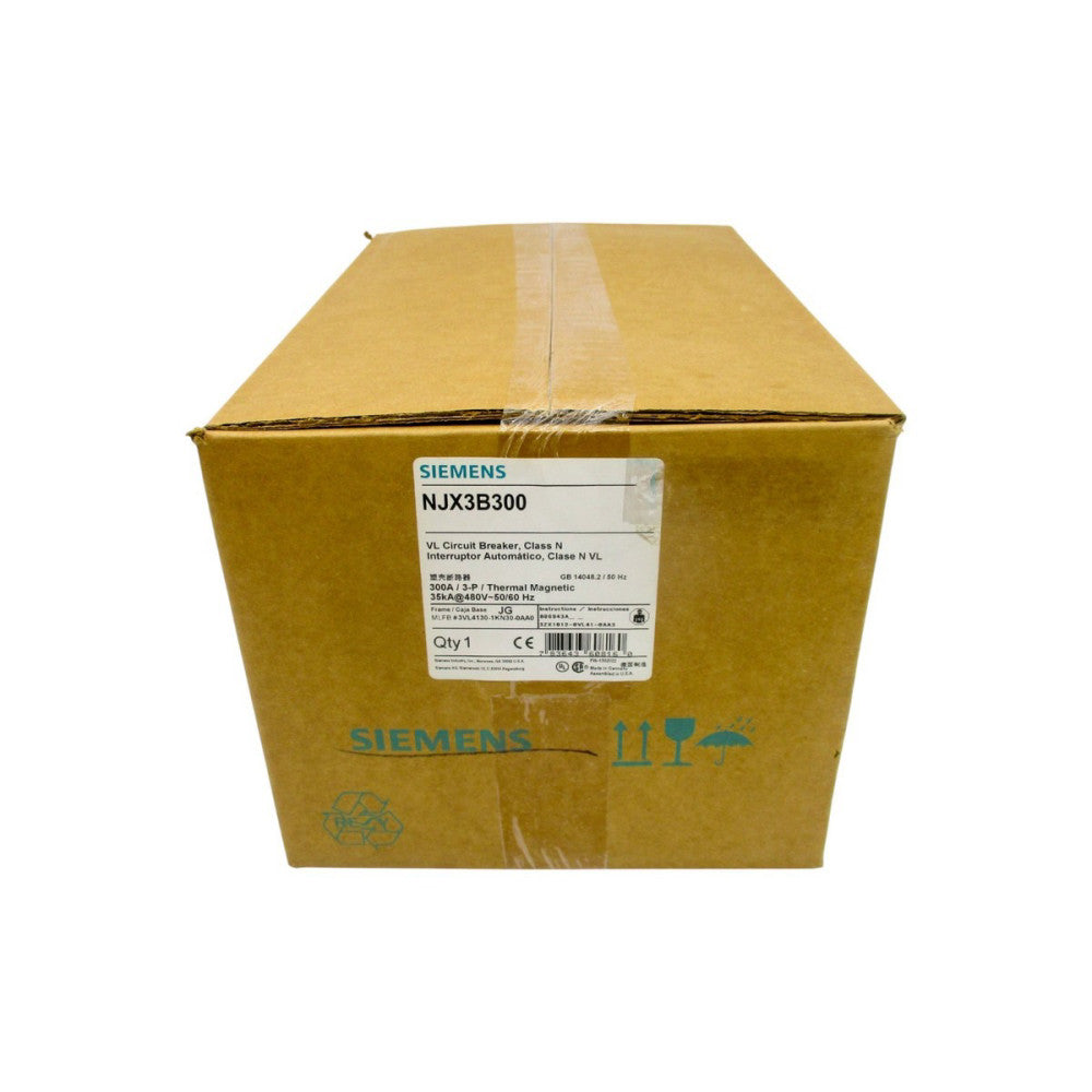 SIEMENS NJX3B300 3VL4130-1KN30-0AA0 480V 300A NSFS