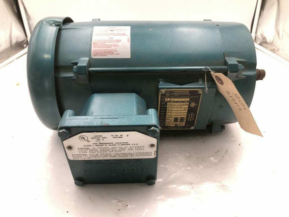 Baldor VM7010-5 3/4HP Hazardous Location Electric Motor 1725RPM 575V 3PH 56C