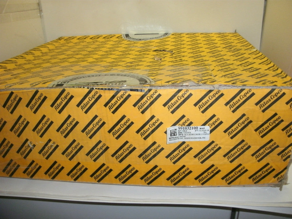 ATLAS COPCO 80433.000355 HOT MELT GLUE HOSE 16MM 5M 230V 1000W 400bar NEW IN BOX