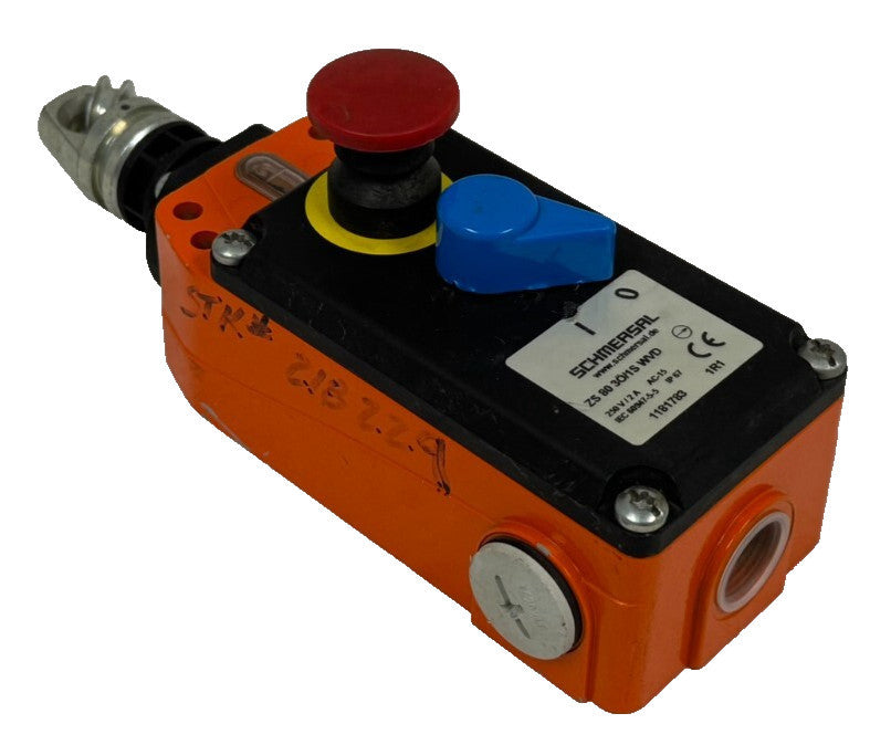 NEW SCHMERSAL ZS 80 3O/1S WVD CABLE PULL SWITCH 1181783 ZS803O1SWVD