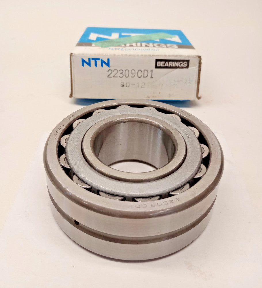 NTN 22309CD1 Spherical Roller Bearing 45x100x36mm ref# 22309E / 22309-CD1