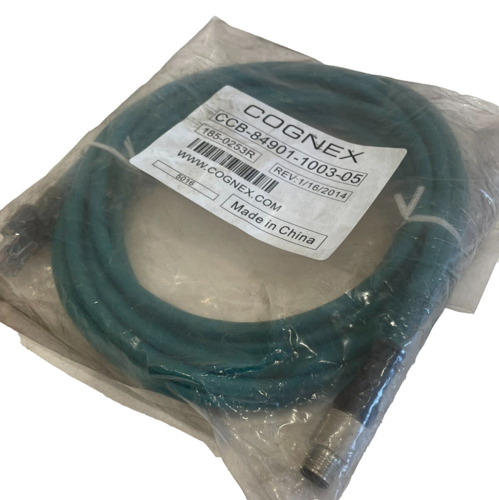 NEW COGNEX CCB-84901-1003-05 ETHERNET CABLE CCB84901100305