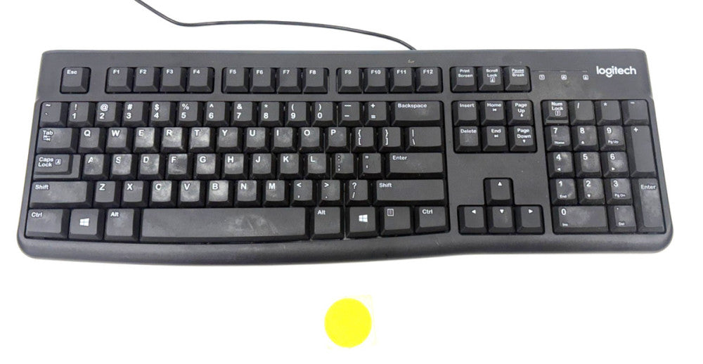 LOGITECH K120 KEYBOARD BLACK OAL 17-5/8"