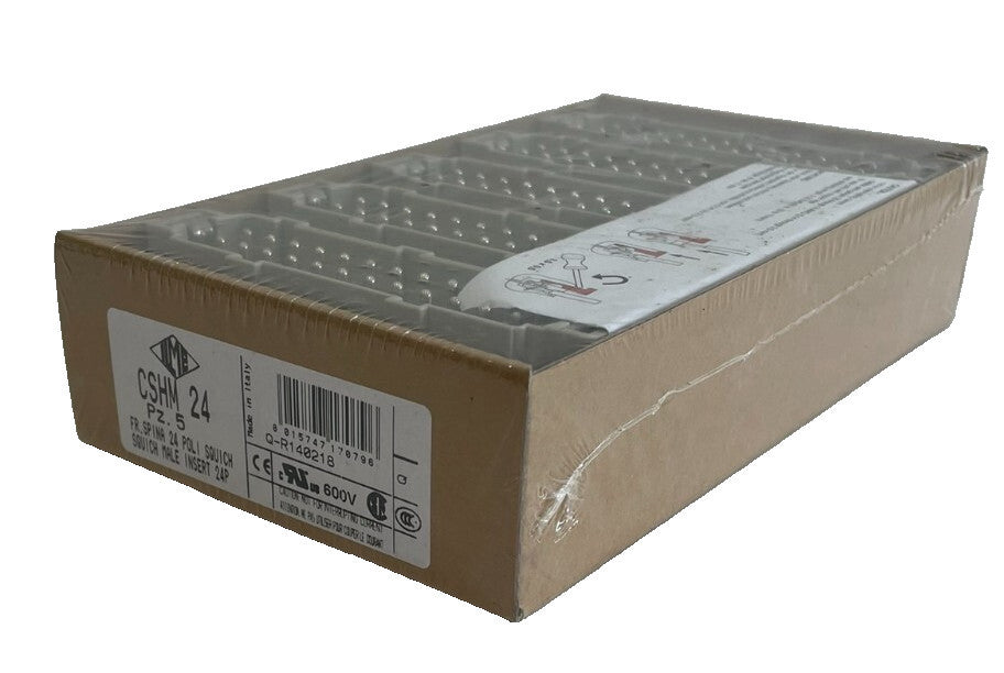 NEW ILME CSHM-24 CONNECTOR INSERTS BOX OF 5 600V CSHM24