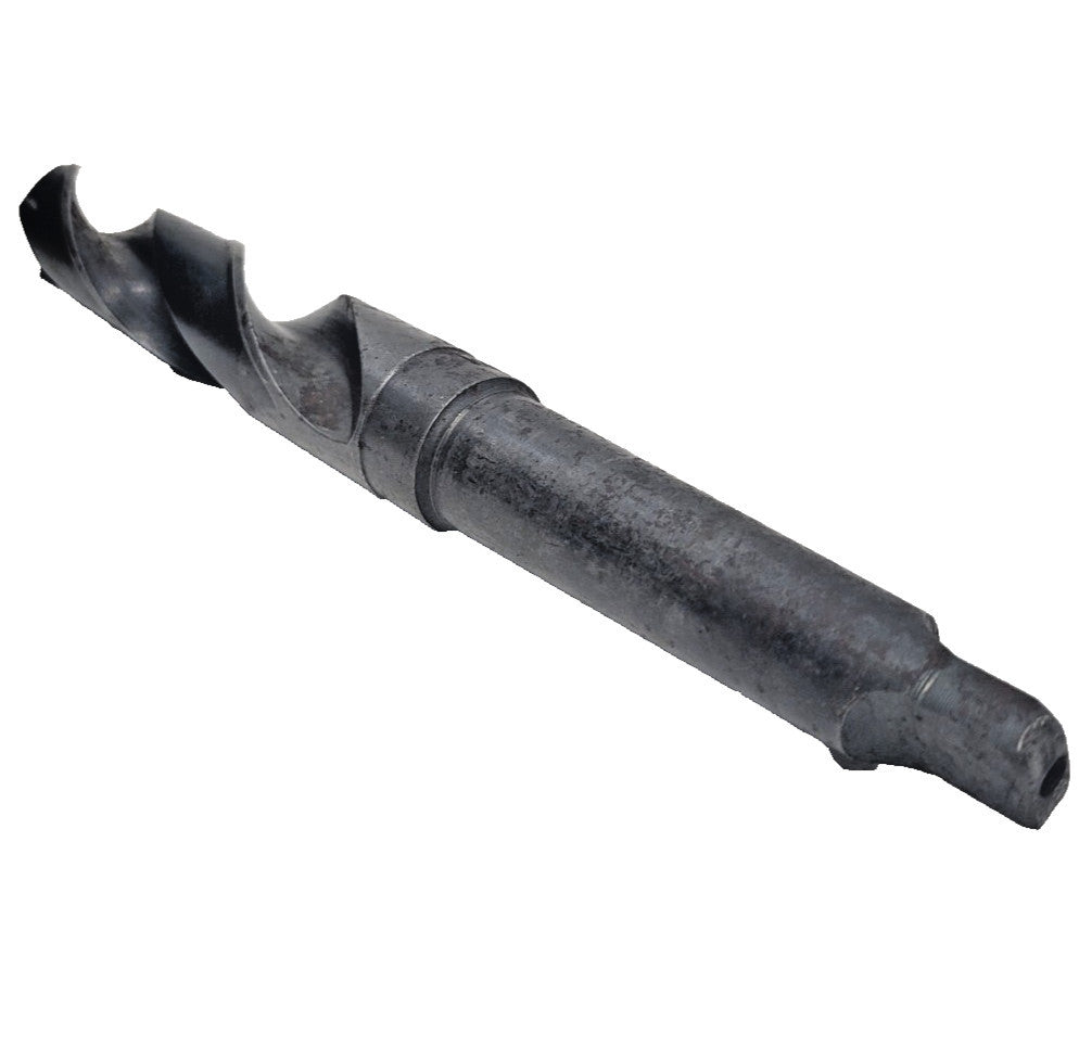 UNBRANDED 1-1/8" MORSE TAPER SHANK DRILL BIT MT#3 HS 2 FLUTES OAL 10-1/4 IN.