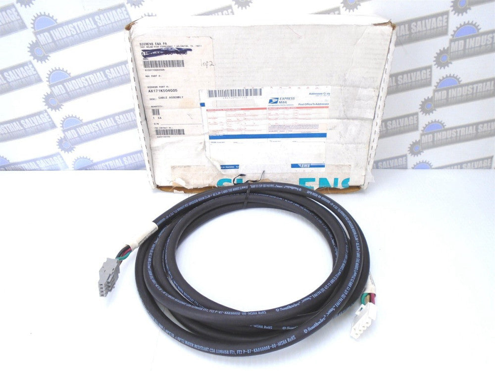 Siemens - AX171K504G05 - Cable Assembly - RT UNPWR FTAC J13, SOR TB306 - (New)