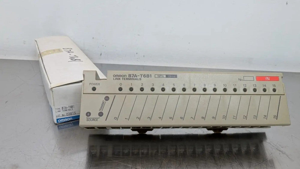 Omron B7A-T6B1 PLC Link Terminals NPN 19ms