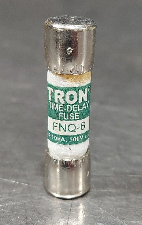 COOPER BUSSMANN TRON FNQ-6 TIME DELAY FUSE 