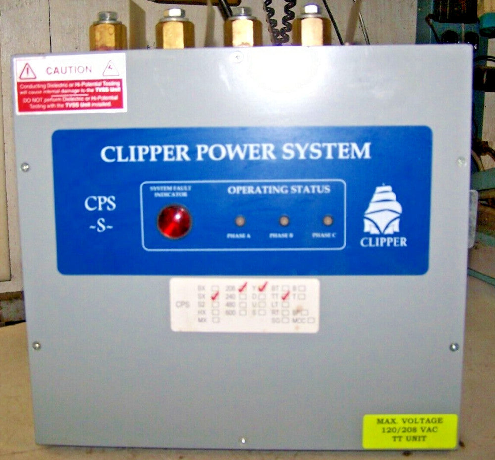 Clipper Transient Voltage Surge Suppressor 120/208V 3 Phase  CPS-S-120/208Y-SD