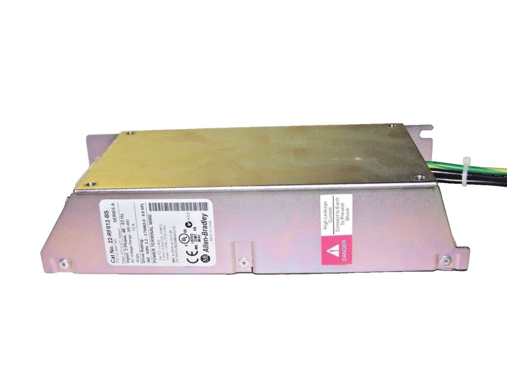 ALLEN BRADLEY POWERFLEX 4-LINE FILTER 3 PHASE 480 VAC  22-RF012-BS