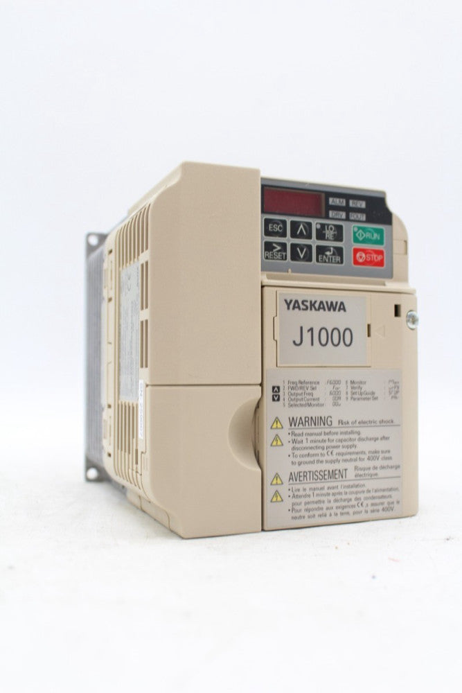 Yaskawa CIMR-JU4A0004BAA 3-Phase 2 HP Drive