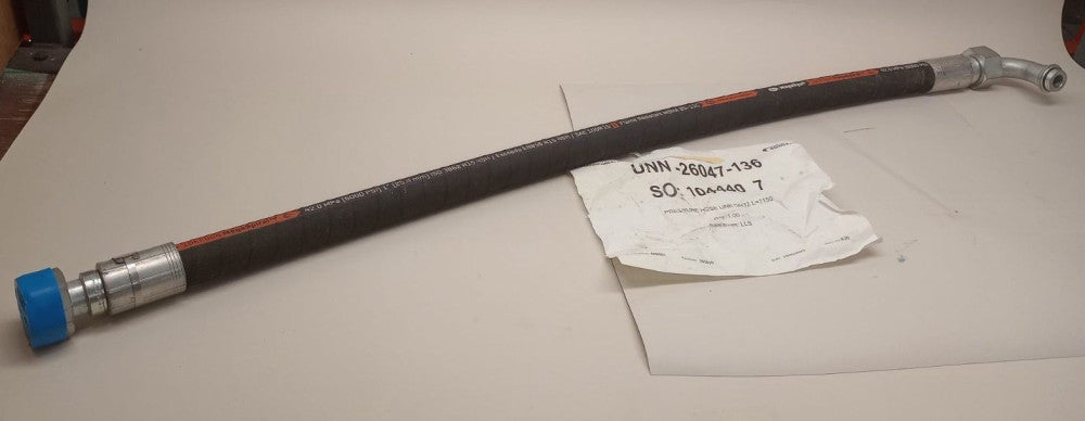 Buhler UNN-26047-136 Pressure Hose 1in Line DN32 1150mm Gates MegaSpiral 16EFG6K