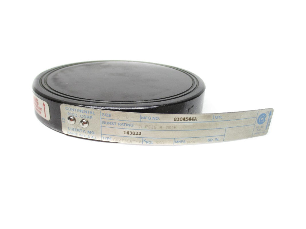 CONTINENTAL DISC 8104544A 5PSI 72'F NSNP