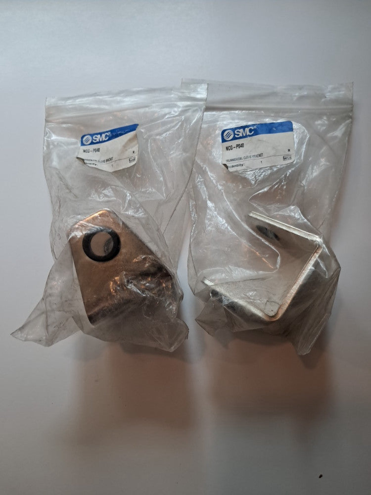2 SMC NCG-P040 Trunnion Clevis Bracket for 40mm New In Bag