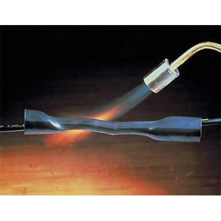 3M Itcsn-3000-48"-Black-5 Pcs Adhesive Lined Heat Shrink Tube, Heavy Wall, 3:1