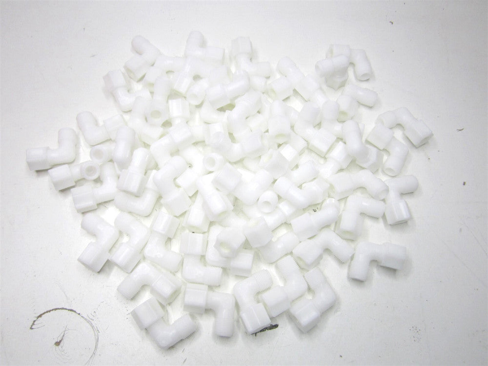 (0636.055) 3/8" Celcon & POM Compression Tube Male Elbow - Lot of 69