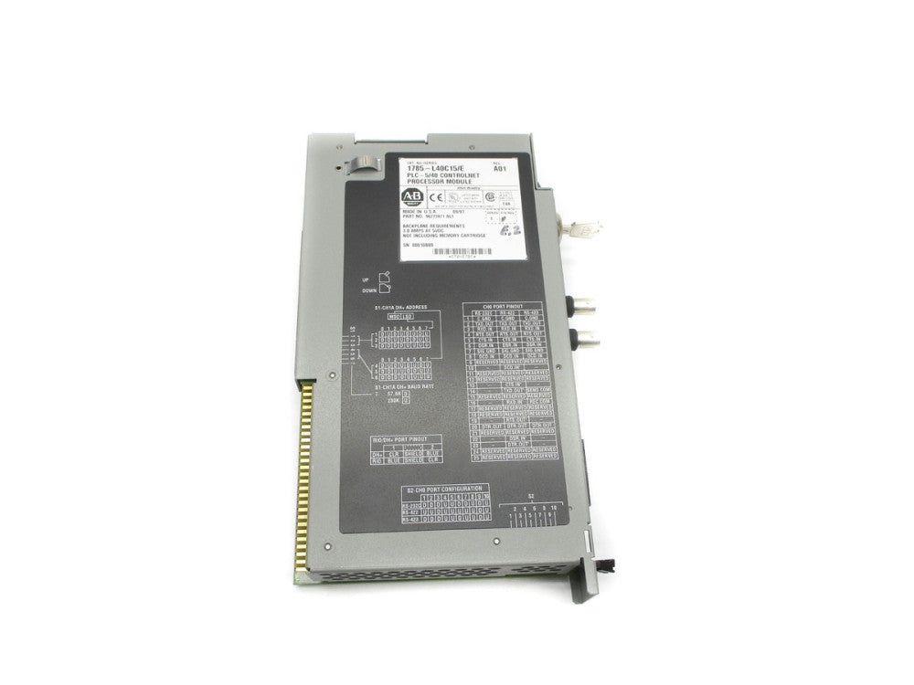 ALLEN BRADLEY 1785-L40C15 SER. E F/W B REMAN