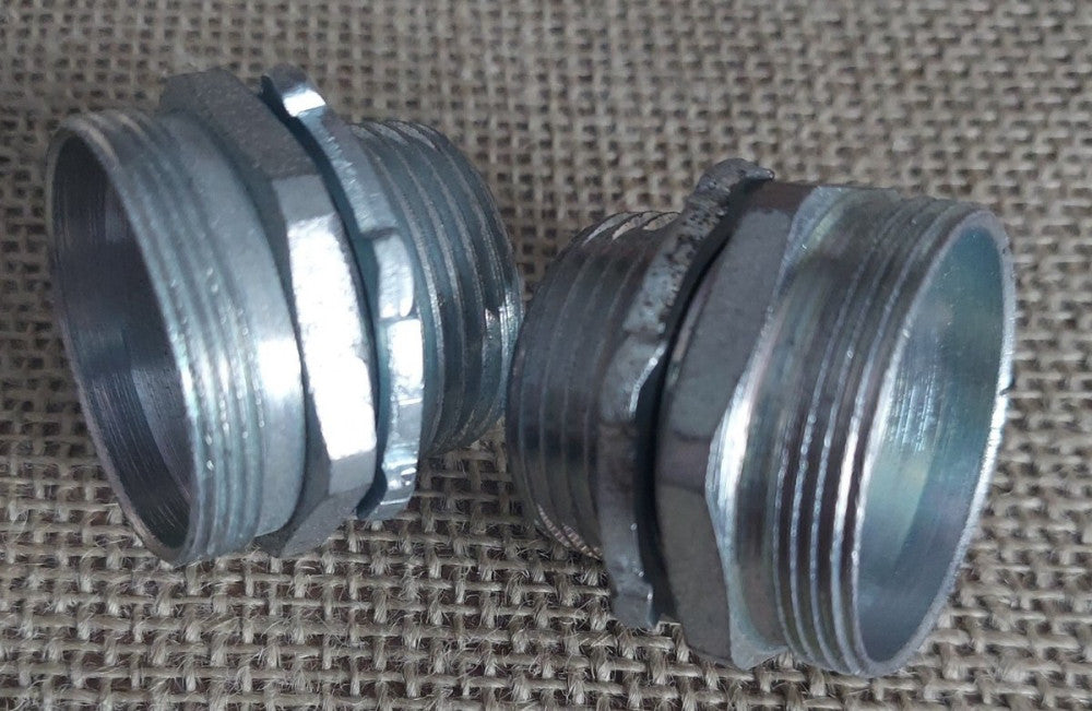 Lot of 2 - ST100 Appleton 1"  Steel Liquid Tight Connector