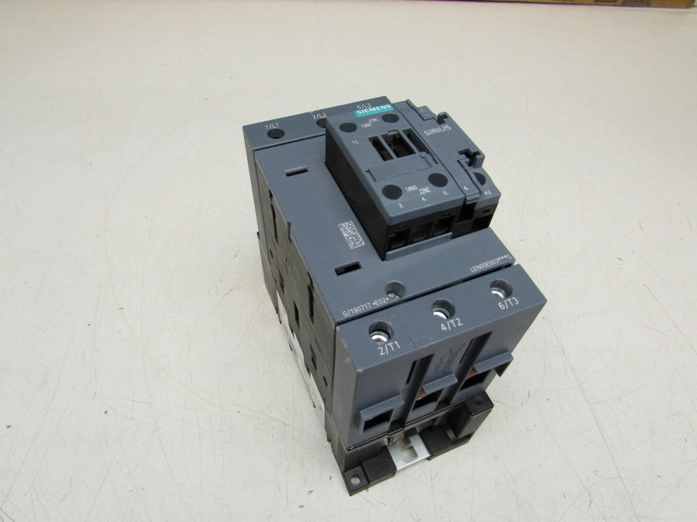 SIEMENS SIRIUS LEN00E003120C 60HP 600V 3PH LIGHTING CONTACTOR XLNT USED TAKEOUT
