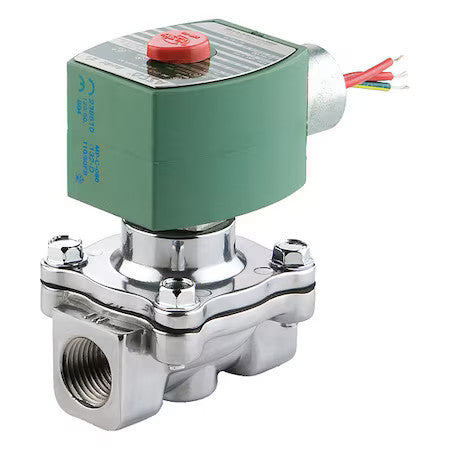 Redhat Ef8210g089 Solenoid Valve, 2-Way, 2-Position, Normally Closed, 1 In Pipe