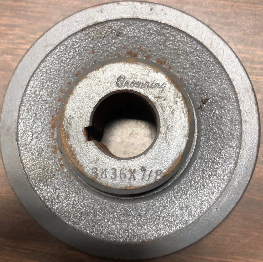 BROWNING BK36X7/8 SHEAVE BK36 BORE: 7/8" F49