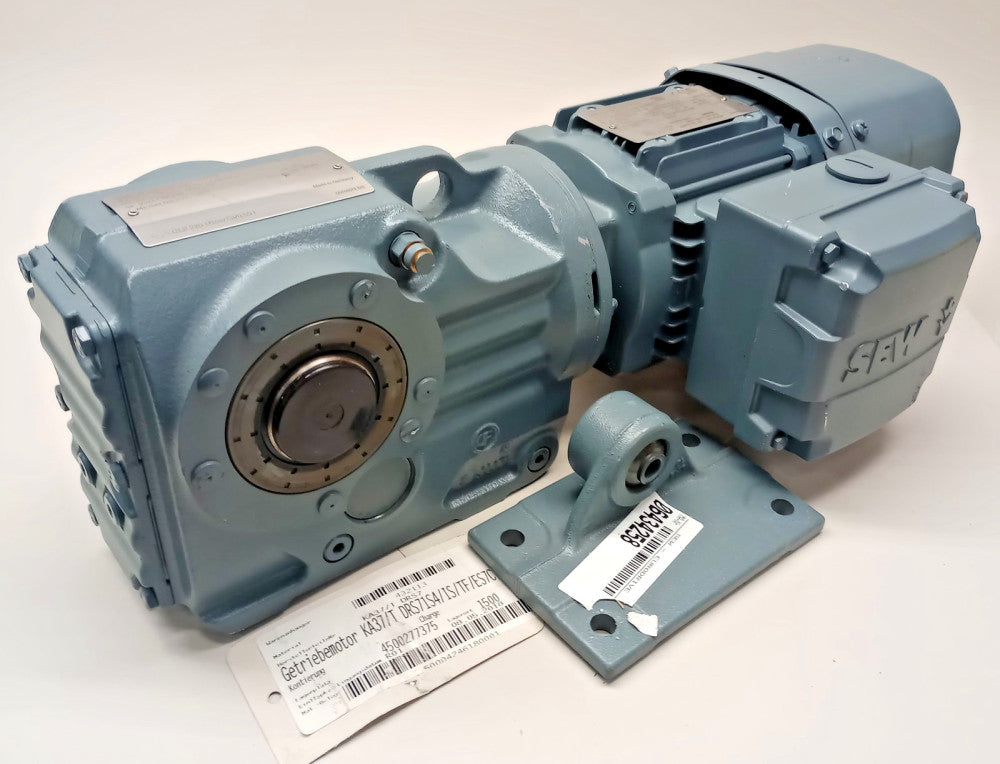 SEW Eurodrive KA37/T-DRS71S4/IS/TF/ES7C-28.83 Gear Motor 3ph 1380/48rpm 28.83:1