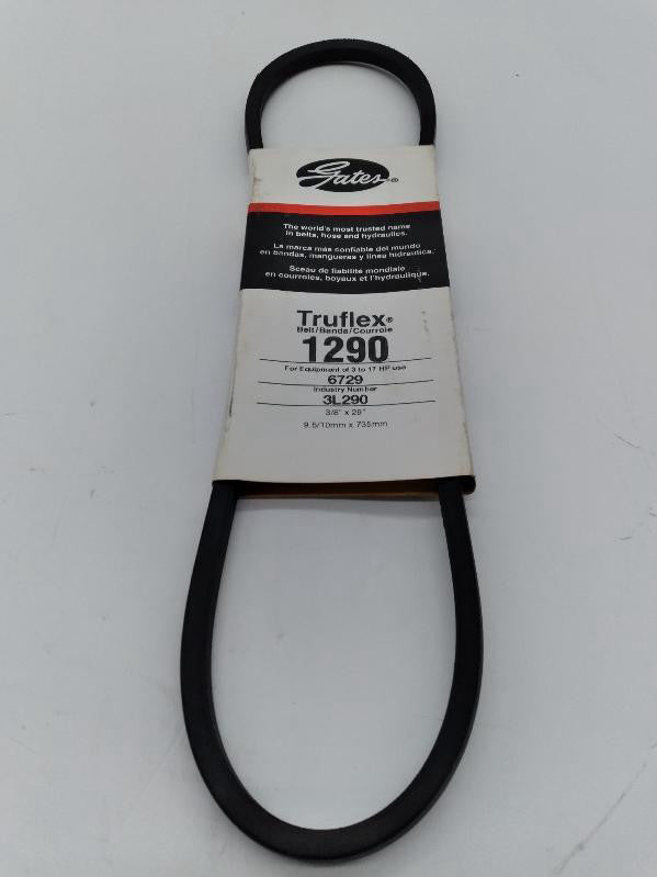 NEW Gates 1290 Truflex® V-Belt 3/8" X 29" 3L290 