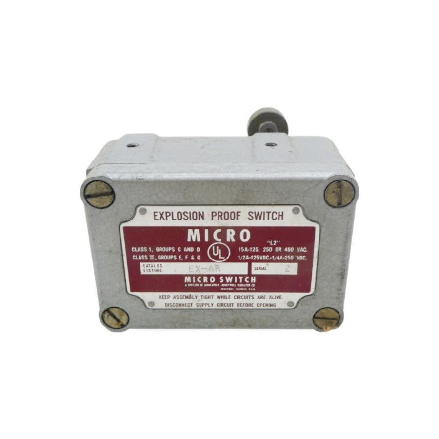 MICRO SWITCH EX-AR 460VAC 15A (GREY) NSNP