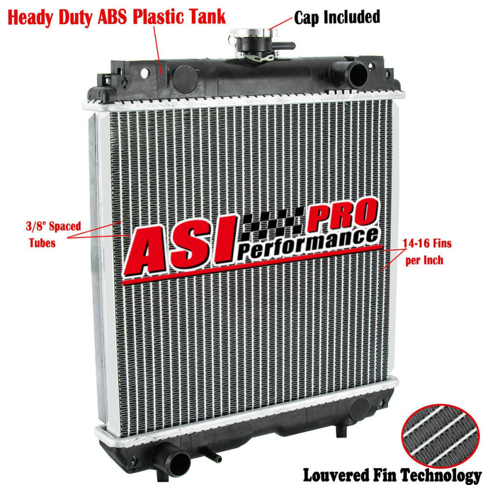 Aluminum Radiator Core For Kubota U15 U17 U15-3 U17-3 Excavator RA221-42300