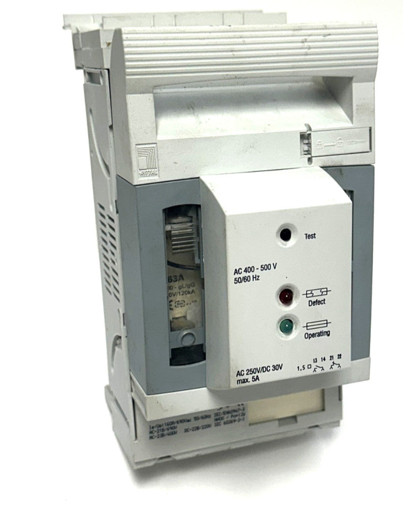 RITTAL SV9343.020 FUSE DISCONNECT SWITCH 160AMP  3-POLES 690VAC