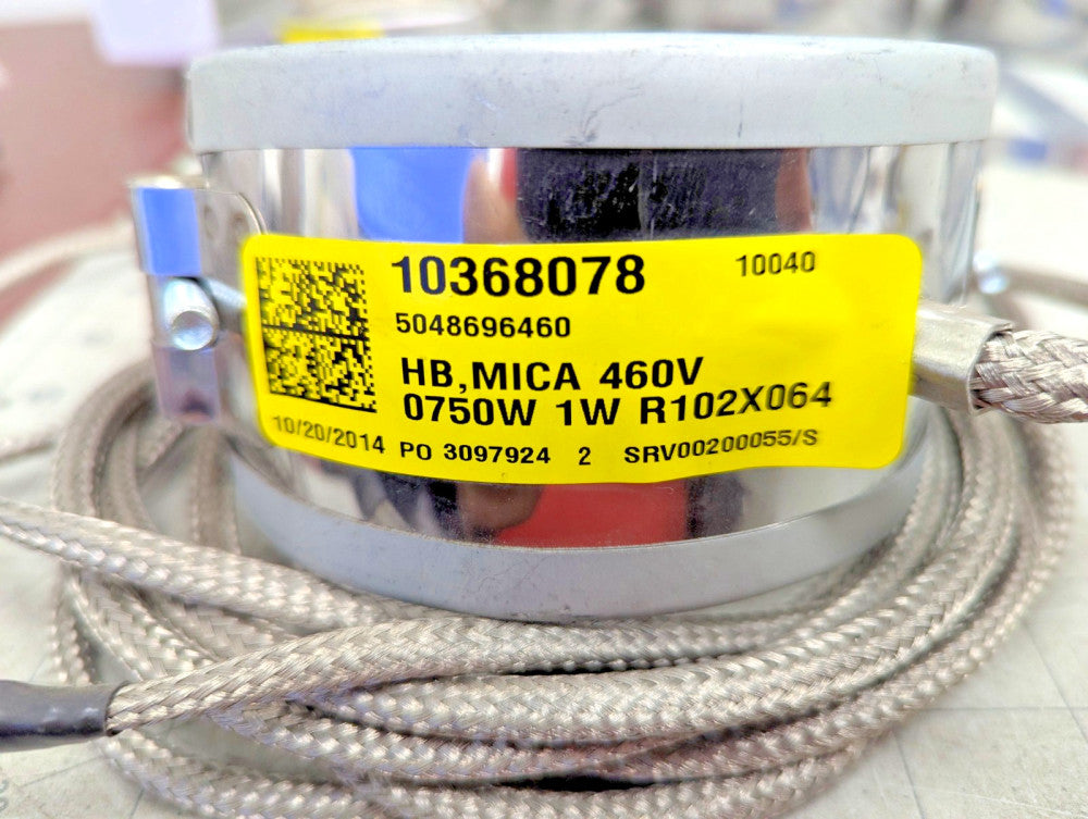 4" D x 2.5" H 2-Piece Mica Band Heater 460V 1500W NEW NO BOX [C2S1]