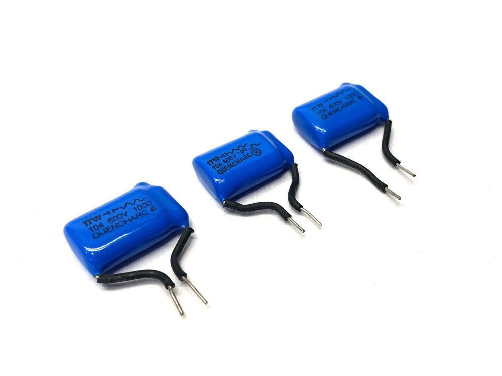 ITW 104 Quencharc Arc Suppressor 600V 100 Ohms LOT OF 3