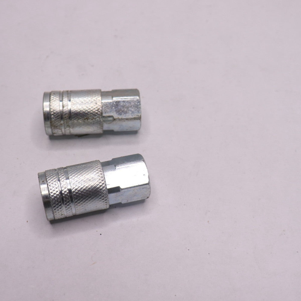 (2-Pk) Quick Coupler High Grade Alloy Steel 1/4 x 1/4 FNPT 0973500