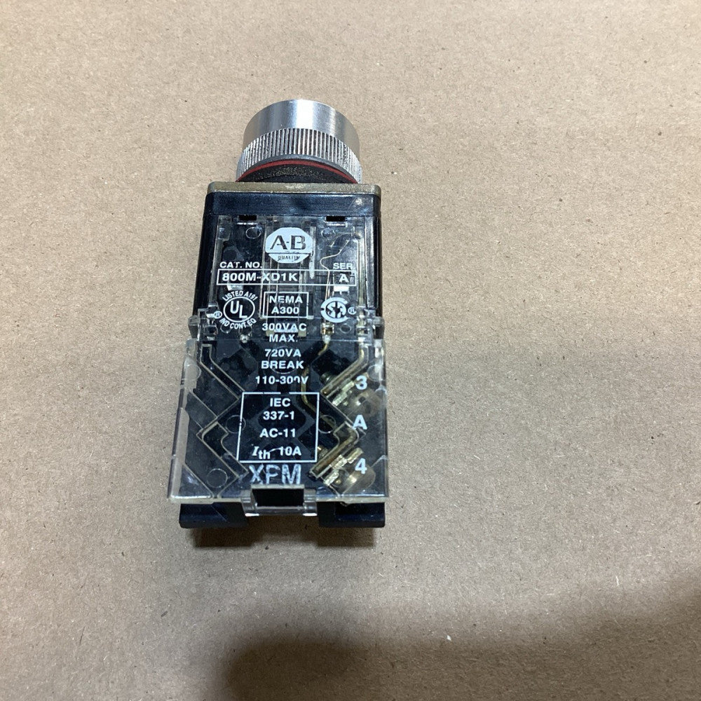 ALLEN BRADLEY 800MR-A3 SER. A. 800M-XD1K (Orange)