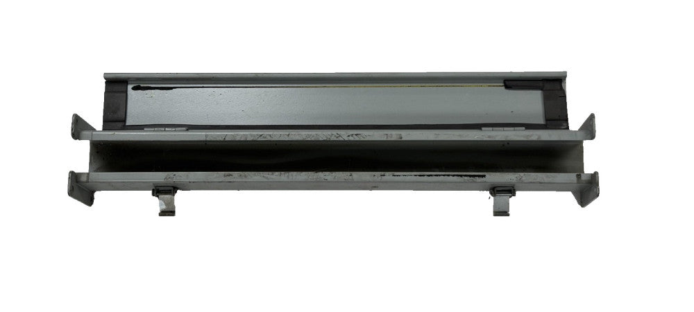 HOFFMAN F22L24 WIREWAY STRAIGHT SECTION LAY-IN HINGED COVER, GRAY, STEEL