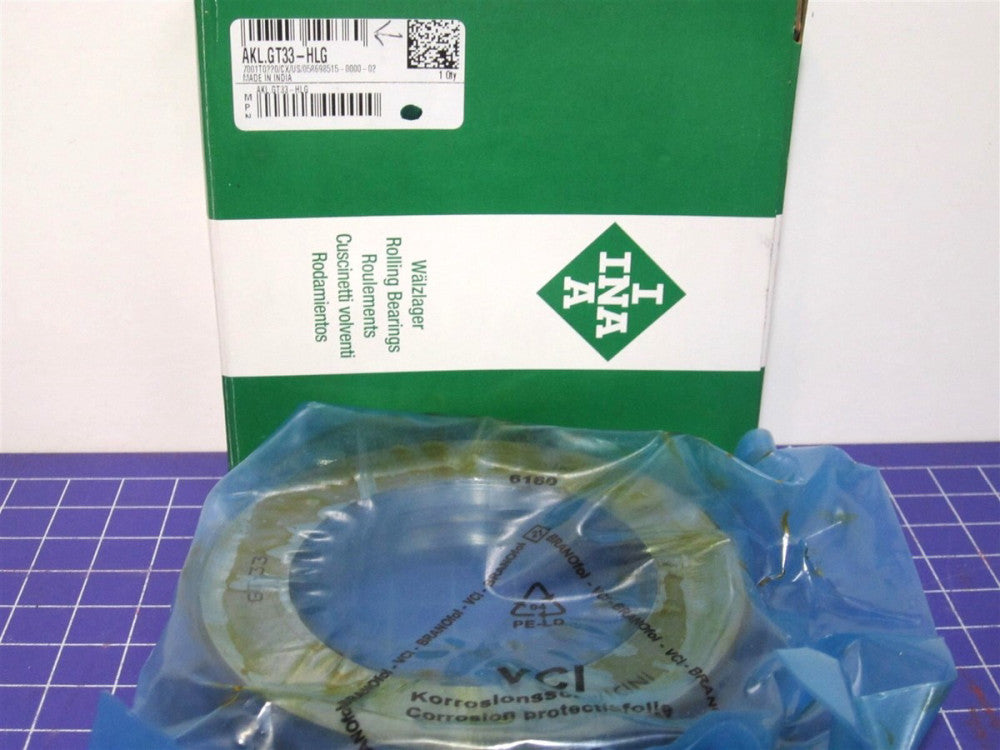 INA (GT33-HLG) Thrust Ball Bearing 2.5" ID x 3.969" OD x 0.813" Thick