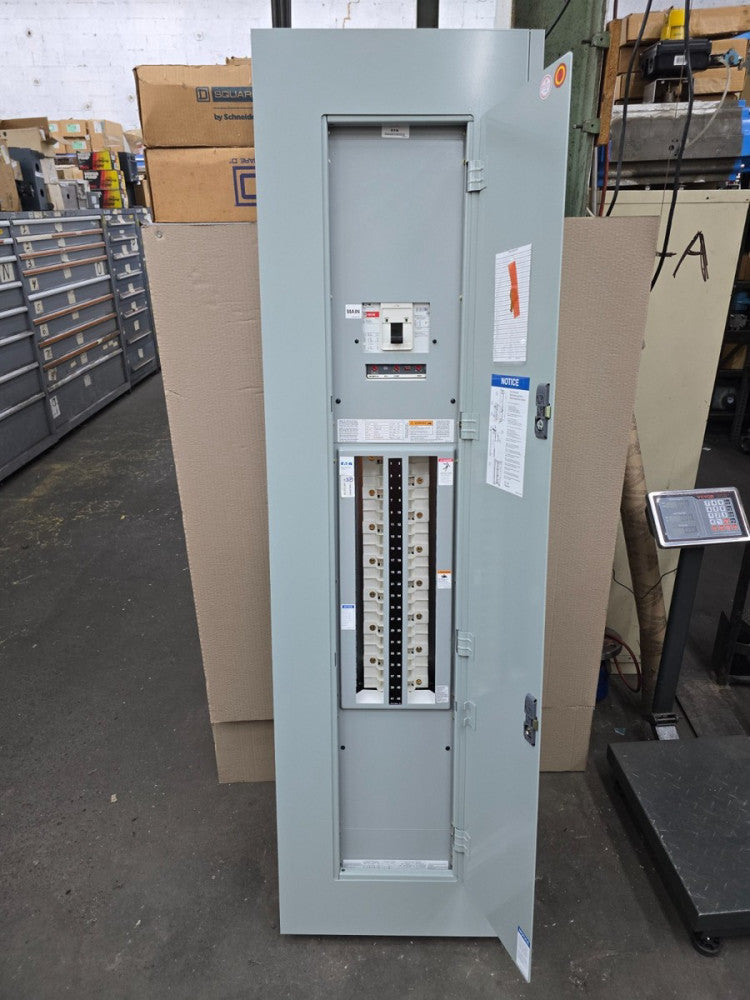 New Eaton 400 Amp Main Breaker PRL2A Panelboard 480Y/277 VAC 3P/4W 42C HKD3400F