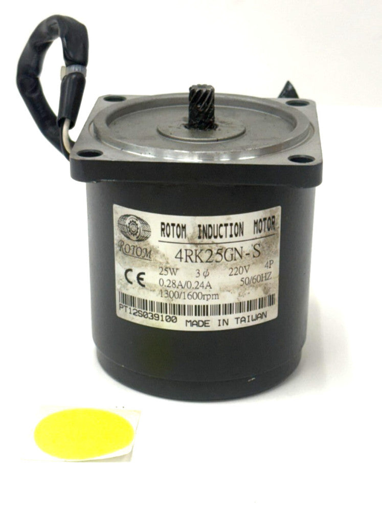 ROTOM 4 PHASE INDUCTION MOTOR 4RK25GN-S