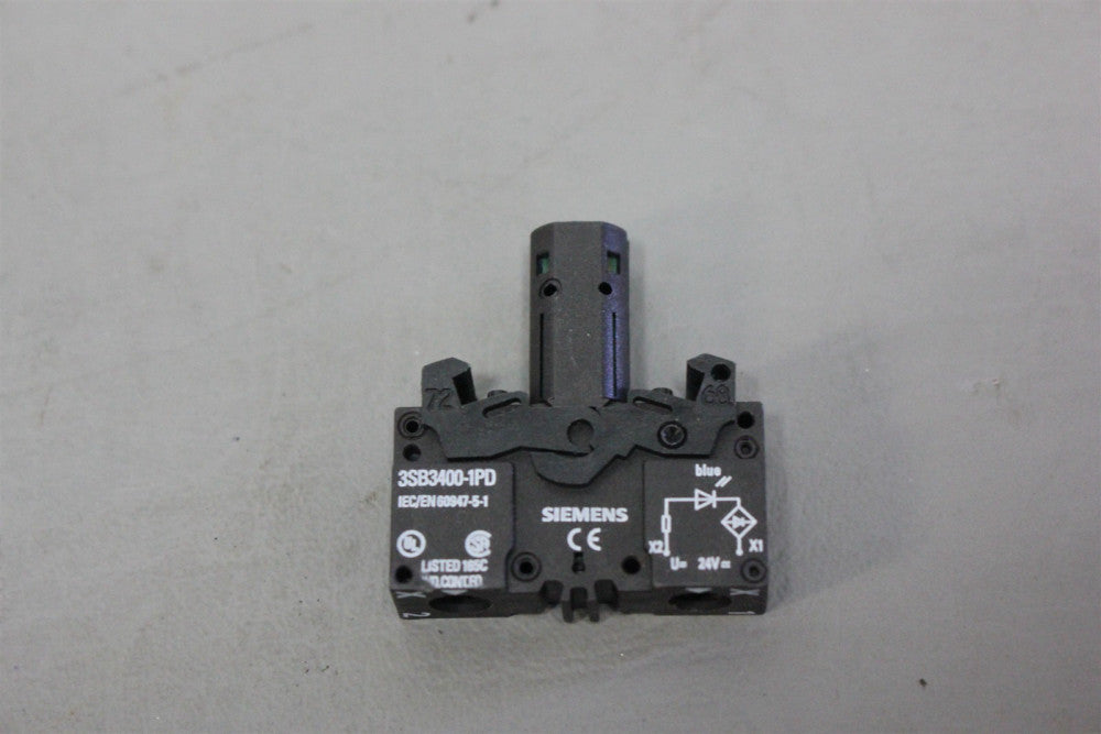 Unused SIEMENS BLUE LAMP MODULE 3SB3400-1PD