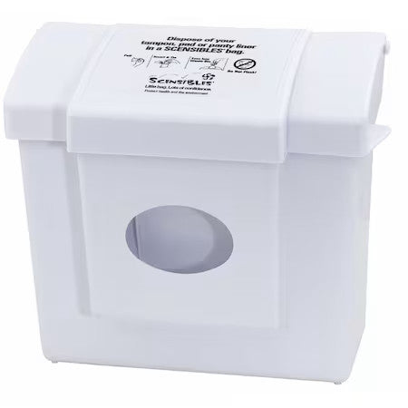 Hospeco Cdw Sanitary Receptacle And Liner,9-3/4" H