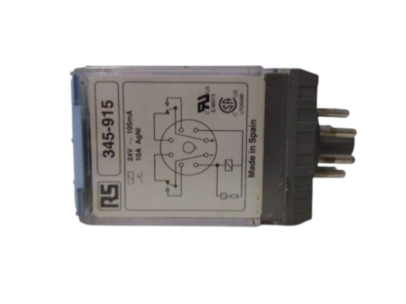 RS 345-915 RELAY AC24V UNMP