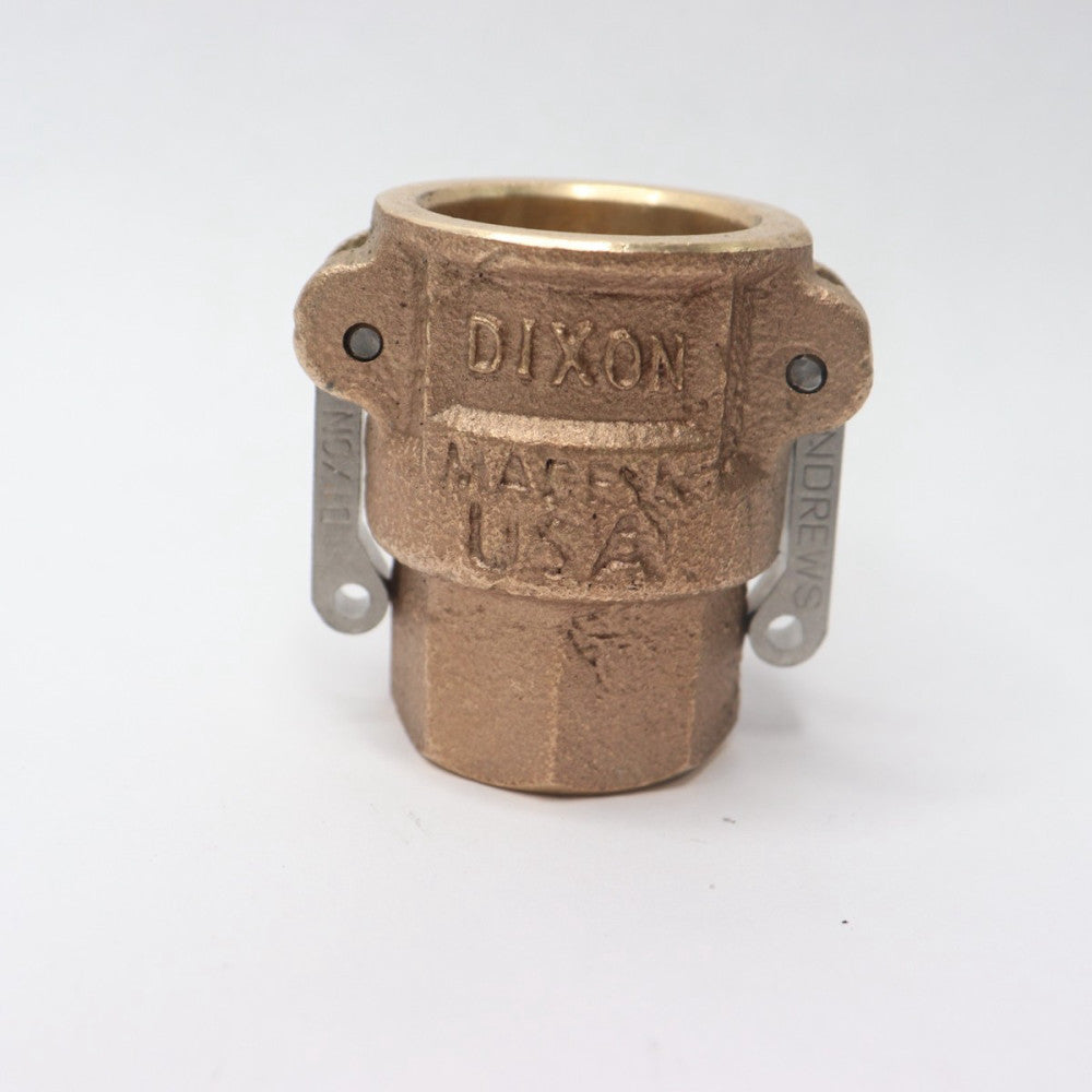 Dixon Straight Type D Coupler Brass 3/4" 75-D-BR
