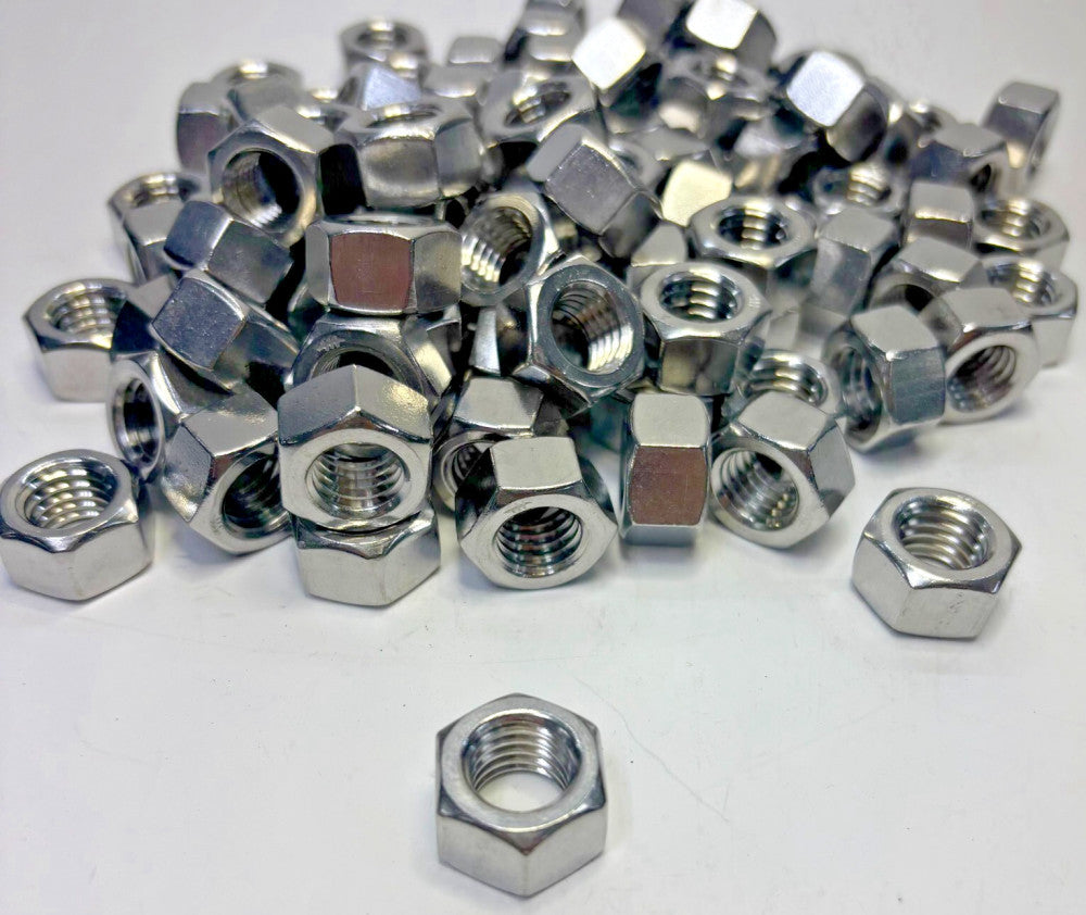 HILLMAN HEX NUTS 3/8IN-13 STAINLESS STEEL COARSE THREAD TYPE  LOT OF 96