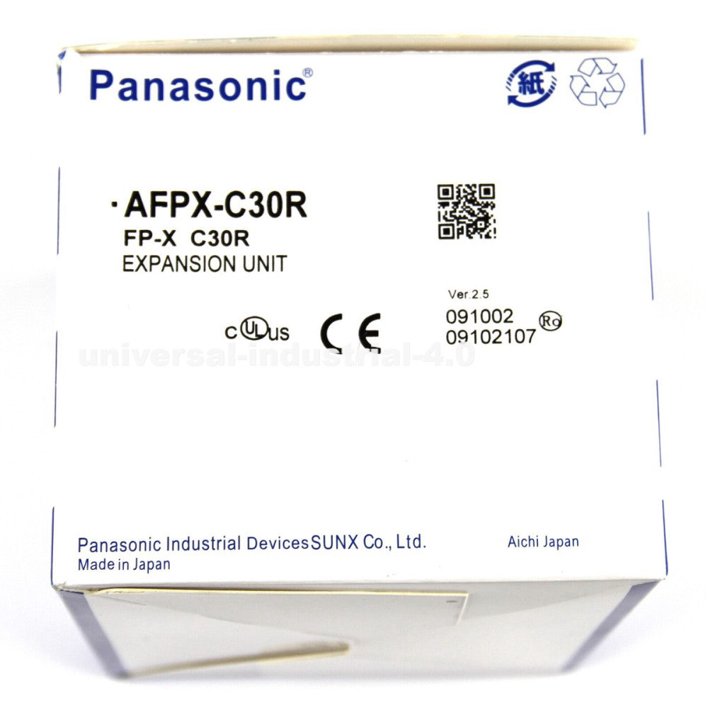 One Brand New Panasonic AFPX-C30R PLC Control Unit 100~240VAC 16 DC Inputs