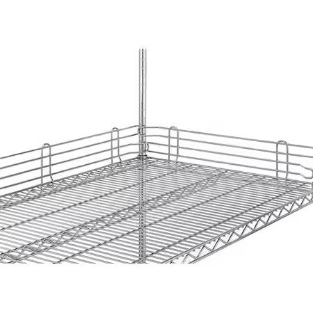 Metro L18n-4C Shelf Side/Back Ledge 4"H X 18"W,2Pk