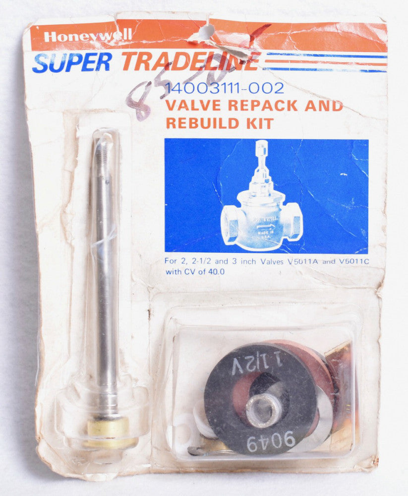 Honeywell 2" 2-1/2" 3" Valve Repack Rebuild Kit  4003111-002