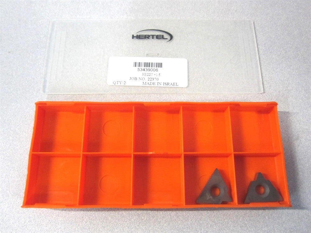 (H00481580) 0.5" External RH & Internal LH Anvil for Indexables - Pack of 2 