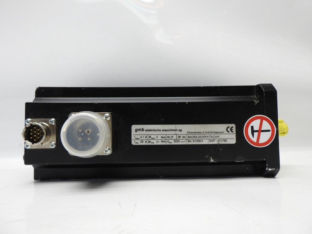 BAG BAC90L303RATS Servo Motor BAC90L30/3/RA/TS 29 AMP, 4.1 AMP 3000 N/MIN - NEW