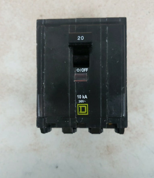 1-Square D QOB320 20 A Miniature Circuit Breaker**NTO*
