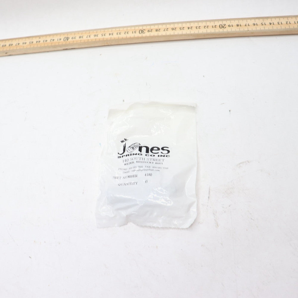 (6-Pk) W.B. Jones Spring Co. Inc. Compression Spring 4080 